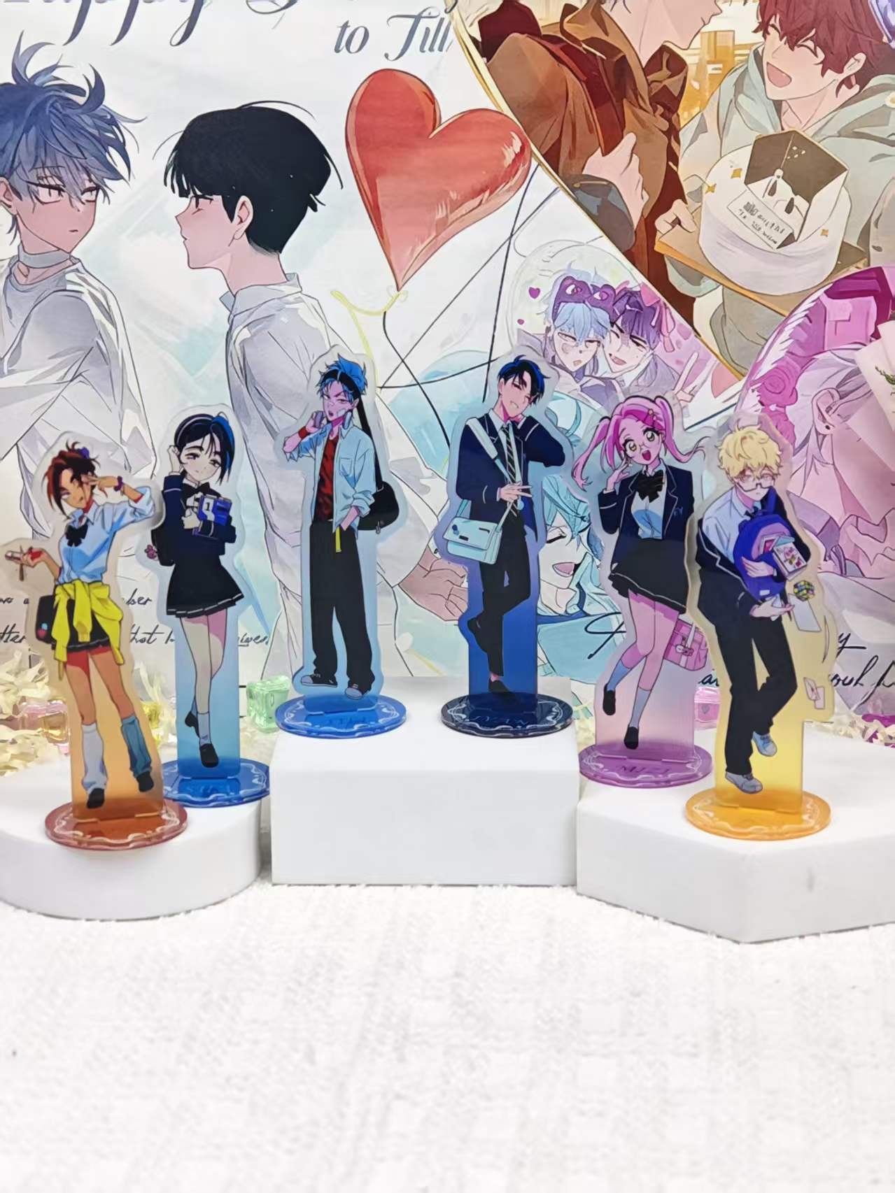 Anime Merchandise Collection - Набор акриловых подставок Alien Stage Campus